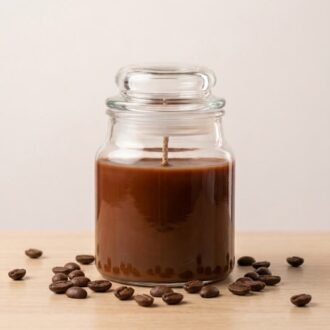 Coffee Scented Soy Wax Yankee Jar Candle | 85GM | Burn Time 20hrs Approx.
