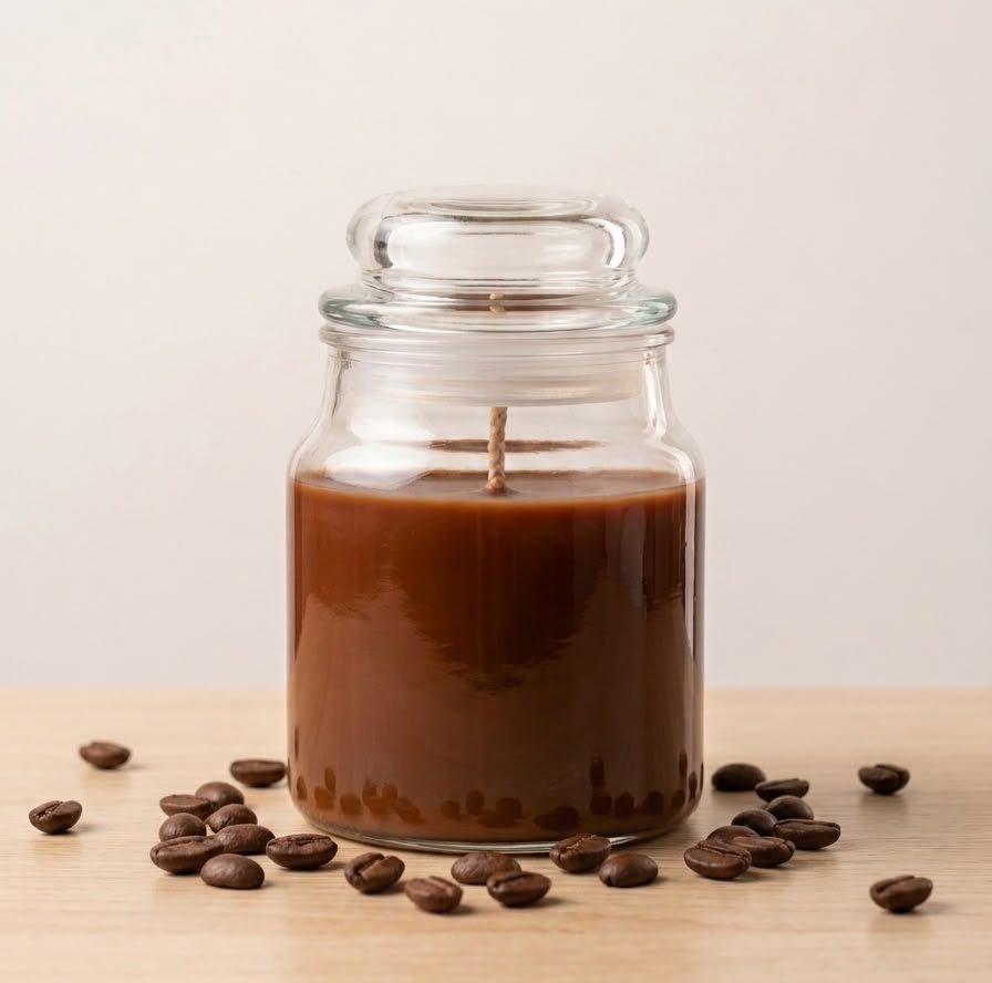 Coffee Scented Soy Wax Yankee Jar Candle | 85GM | Burn Time 20hrs Approx.