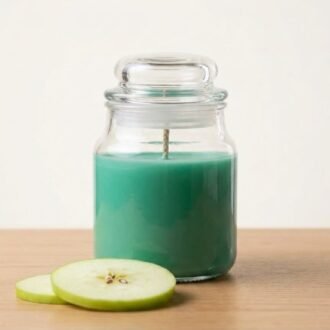Green Apple Scented Soy Wax Yankee Jar Candle | 85GM | Burn Time 20hrs Approx.