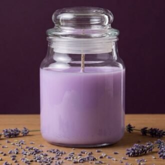 Lavender Scented Soy Wax Yankee Jar Candle | 85GM | Burn Time 20hrs Approx.
